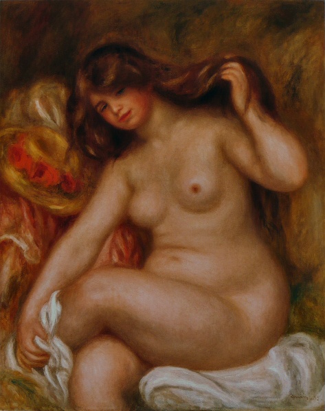 ファイル:Pierre-Auguste-Renoir-Baigneuse.jpg