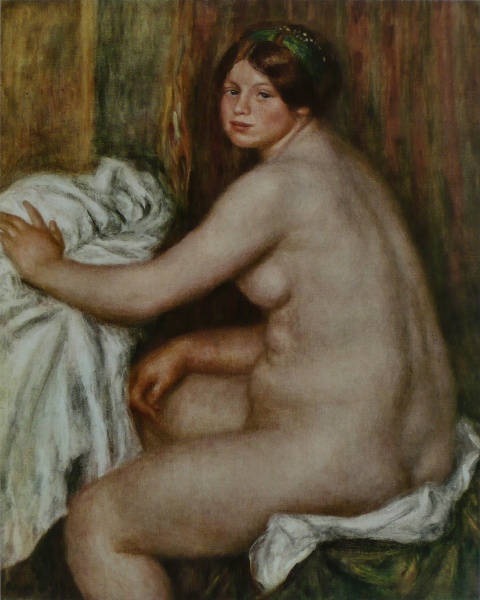 ファイル:Pierre-Auguste-Renoir Baigneuse-assise 1913.jpg